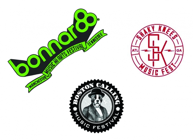 Festival line ups announced; Bonnaroo, Shaky Knees & Boston Calling