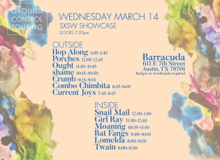 We’re hosting our official SXSW showcase on Wed, 3/14 at Barracuda!